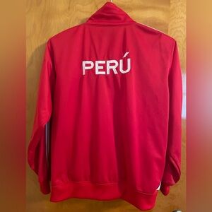umbro La Federación Peruana de Fútbol FPF zip up track jacket. ≈ Size Man Medium